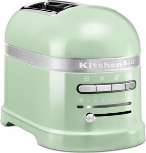 KITCHENAID Tostapane con Pinze 2 Fette Potenza 1250 Watt con 7 Livelli di Doratura colore Verde - 5KMT2204EPT