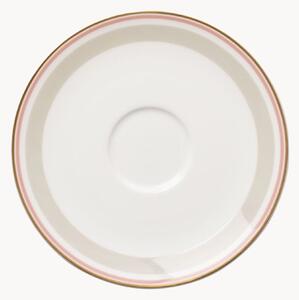 Set di 6 piattini in Fine Bone China Capri