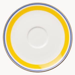 Set di 6 piattini in Fine Bone China Capri