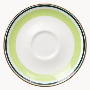 Set di 6 piattini in Fine Bone China Capri