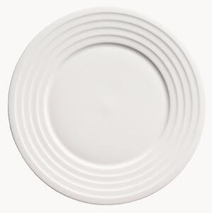Set di 6 piatti da colazione in Fine Bone China Relief Fine Dining