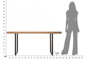 Tavolo decoratico per la sala da pranzo design industriale - Arrediorg