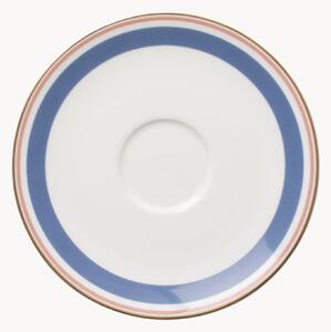 Set di 6 piattini in Fine Bone China Capri