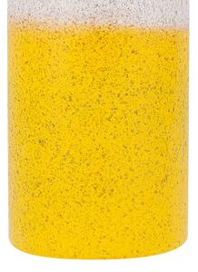 Vaso da Tavolo Decorativo gres porcellanato Multicolore 36 cm Eclettico Beliani