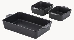 Set di 3 pirofile in porcellana Essentials