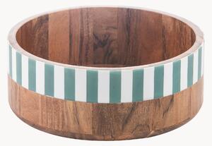 Insalatiera in legno di acacia Panama Stripe