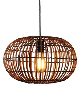 Eco-Light Lampada a sospensione Bamboo, marrone, Ø 48 cm