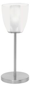 EGLO 90101 - Lampada da tavolo OLBIA 1xG9/9W cromo opaco