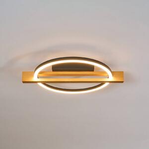 Eco-Light Plafoniera a LED Tovak, pino, lunghezza 39 cm, legno