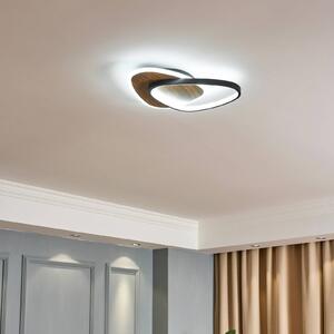 Eco-Light Applique a LED Ovest, legno chiaro, lunghezza 45 cm, legno, CCT