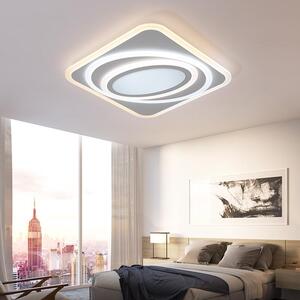Plafoniera LED 094 con telecomando Colore luce/luminosità regolabile Plafoniera LED dimmerabile Illuminazione (094 50x50cm 68W)
