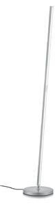 Knapstein Lampada da terra Fabia, dimmerabile, Alluminio / Grigio / Zincato, Soggiorno / Sala da pranzo, Alluminio, Moderno, Lampada da terra