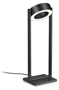 Knapstein Lampada da tavolo Wega, dimmerabile, Nero, Soggiorno / Sala da pranzo, Metallo, Moderno, Lampada da tavolo