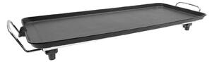 Griglia da esterno - Griglia elettrica da tavolo da 1500W - Ideale per campeggio e giardino - Adatta per 1-6 persone - Colore: nero