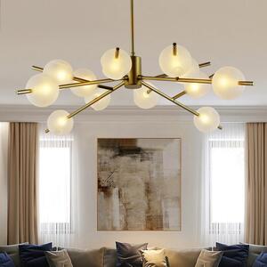 9073-12 Lampada a soffitto a LED, design lussuoso, nuova, lampada a soffitto, illuminazione sospesa, ideale per soggiorno e camera da letto