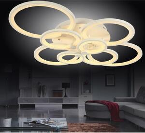 Lampada da soffitto a LED modello 6067-8, con telecomando, per regolare il colore e l'intensità della luce