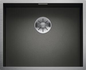 Lavello Blanco ZEROX 500-U in acciaio inossidabile "Dark Steel", dimensioni 540 x 440 mm, codice prodotto 526243