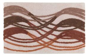 Tappeto D'arredo In Cotone Broadway 50x80 Carrara Moderno Brown Caleffi