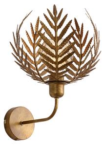 Lampada da parete vintage oro 26,5 cm - Botanica