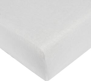 Lenzuolo Inferiore In Misto Lino Violino 175X205+30 Bellora Continuat. Tinta Unita Bianco Caleffi