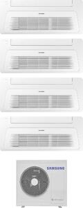 Samsung Climatizzatore a Cassetta 1 Via Quadri Split 9000+9000+9000+9000 btu Condizionatore con Pompa di Calore Classe A++/A+ (Unit Interna + Unit