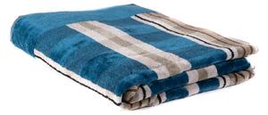 Telo Bagno In Acrilico Dralon Madison Avenue 95X150 Carrara Moderno Blu Caleffi