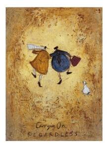 Stampe d'arte Sam Toft - Carrying on Regardless, (30 x 40 cm)