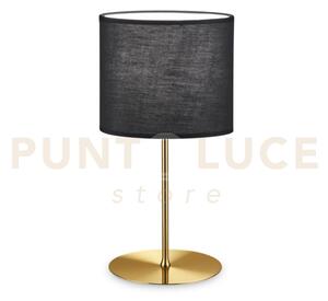 Base per lume in metallo set up grande 1 luce attacco e27 ottone