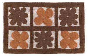 Tappeto D'arredo In Cotone Marrakech 50x80 Carrara Moderno Brown Caleffi