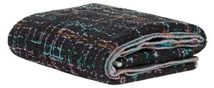 Telo Bagno In Acrilico Dralon Fashion 95X150 Carrara Moderno Nero Caleffi