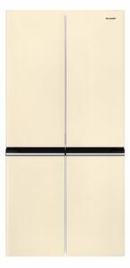Sharp Frigorifero Americano Side by Side 488 Litri Classe E No Frost colore Beige - SJ-NFA15IMXJE