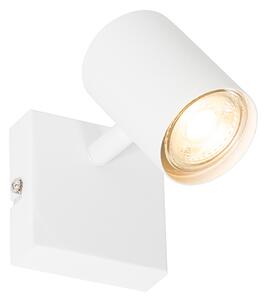 Faretto Smart Bianco Regolabile Quadrato Incl. Wifi GU10 50mm - Jeana