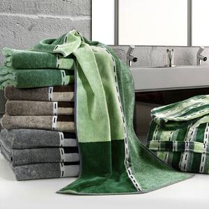 Telo Bagno In Cotone Street 95X150 Carrara Moderno Verde Caleffi