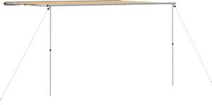 Tenda da sole per caravan 3,6x3x2,15 m Beige