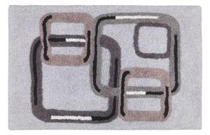 Tappeto D'arredo In Cotone Asako 50x80 Carrara Moderno Grigio Caleffi