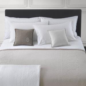 Copriletto Non Trapuntato In Cotone Mix Boutis Matrimoniale - 260X260 Trussardi Moderno Sabbia Caleffi
