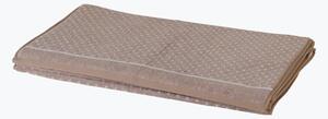 Telo Bagno In Cotone Pois 100x150 Carrara Bruciato Caleffi