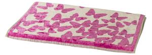 Telo Bagno In Acrilico Dralon Funny 95X150 Carrara Moderno Fuxia Caleffi
