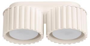 Lampada da soffitto AURA 2 beige Gx53 2xGx53 10W alluminio 8x10x21cm Sollux Lighting