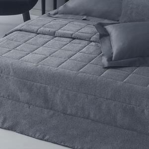 Copriletto Primaverile MATRIMONIALE - 270X260 City BLU Raso Jacquard Caleffi
