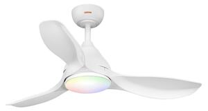 Osram - Ventilatore da soffitto LED RGB dimmerabile NORDES LED/18W/230V 3000-6500K + telecomando