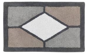 Tappeto D'arredo In Cotone Rabat 50x80 Carrara Moderno Grigio Caleffi
