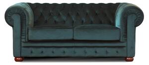 Divano Chesterfield in Velluto Premium – Stile Iconico, Finiture di Pregio