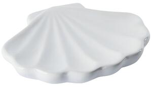 Set di 3 Accessori Bagno in Ceramica bianca dispenser sapone porta sapone portaspazzolini Beliani