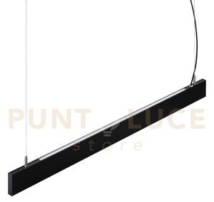 Lampada a sospensione steel d20 bi emissione led smd accent 38 w 4