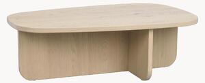 Tavolino ovale in legno Billings