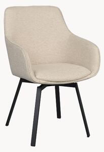 Set di 2 sedie girevoli imbottite Alison