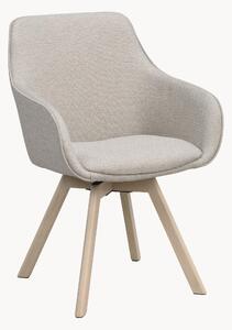 Set di 2 sedie girevoli imbottite Alison