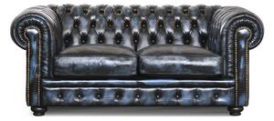 Divano Chesterfield in Pelle Primo Fiore Premium – Iconico, Finiture di Pregio