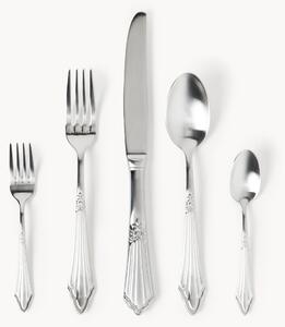 Set di posate spazzolate opache Val, varie misure